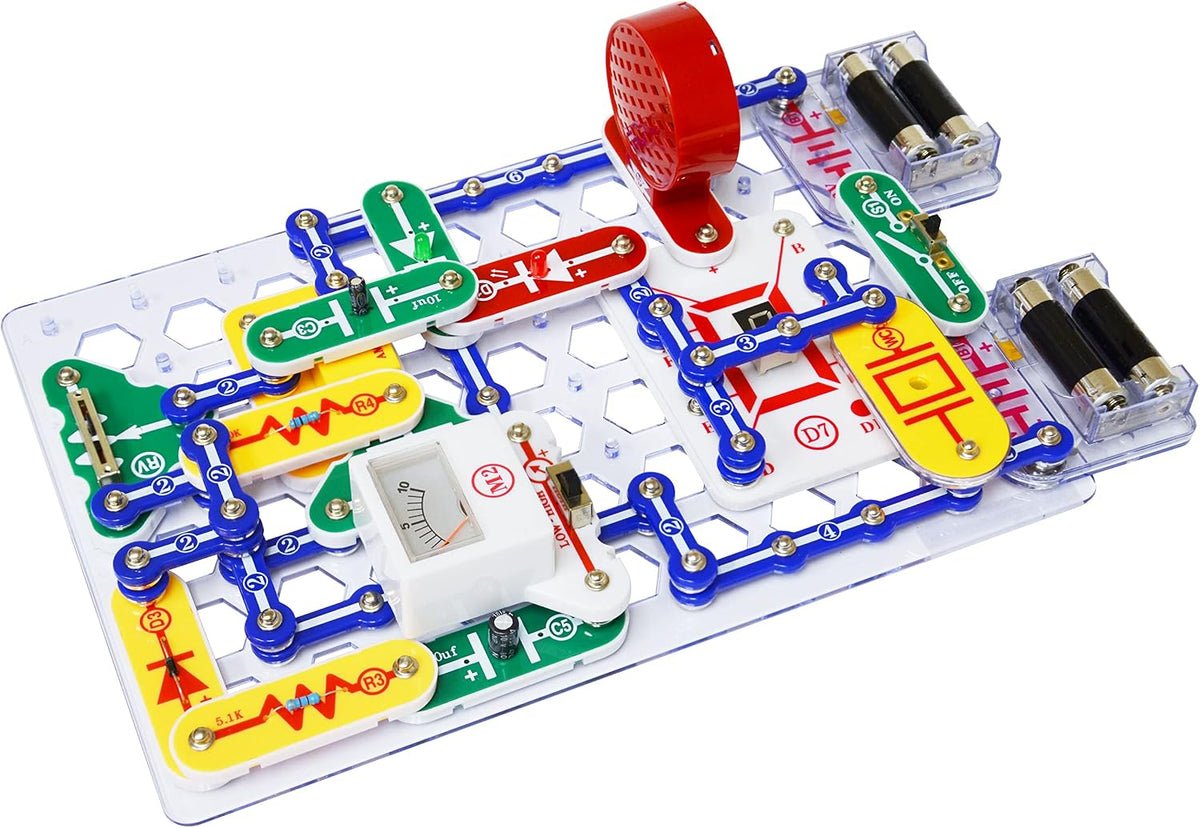 Snap Circuits Elenco Snap Circuits Pro 500 en 1 Kit de exploración...