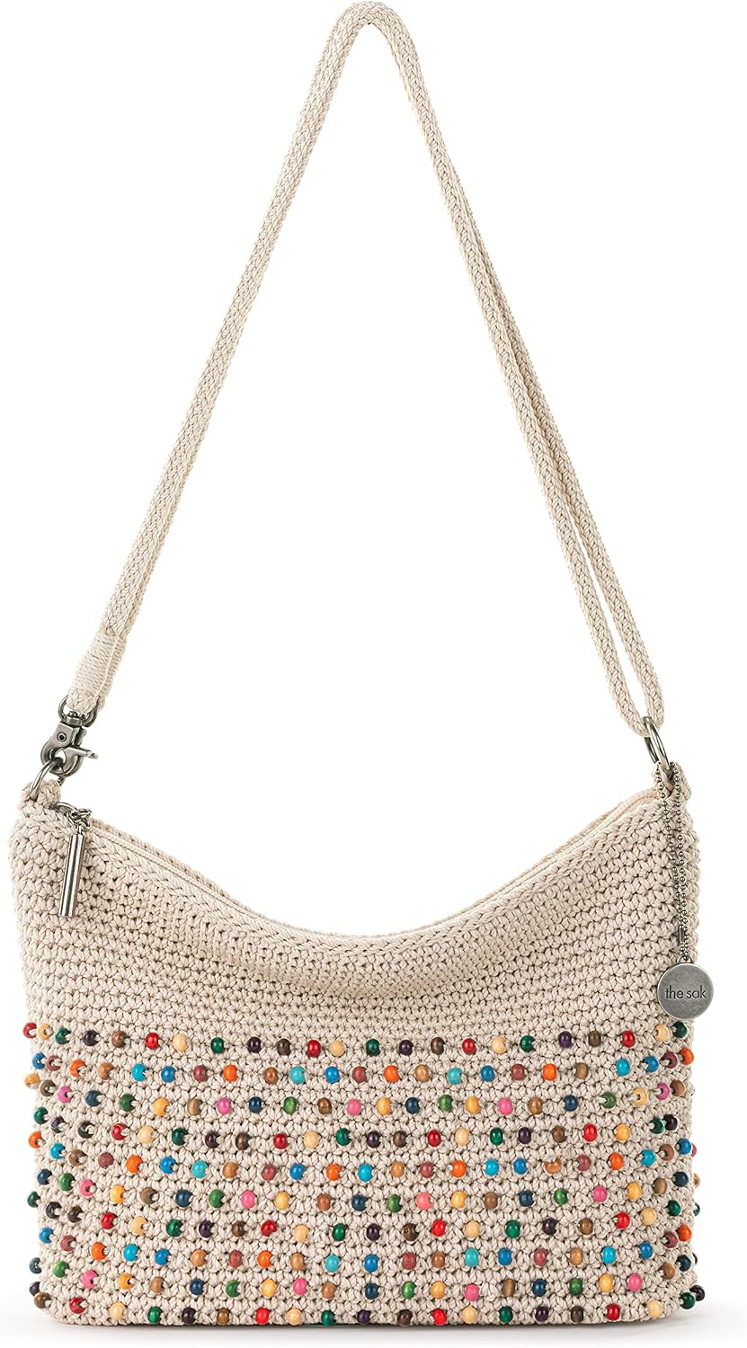 The Sak Lumi Convertible Crossbody - Bolso de mano 3 en 1 de ganchi...
