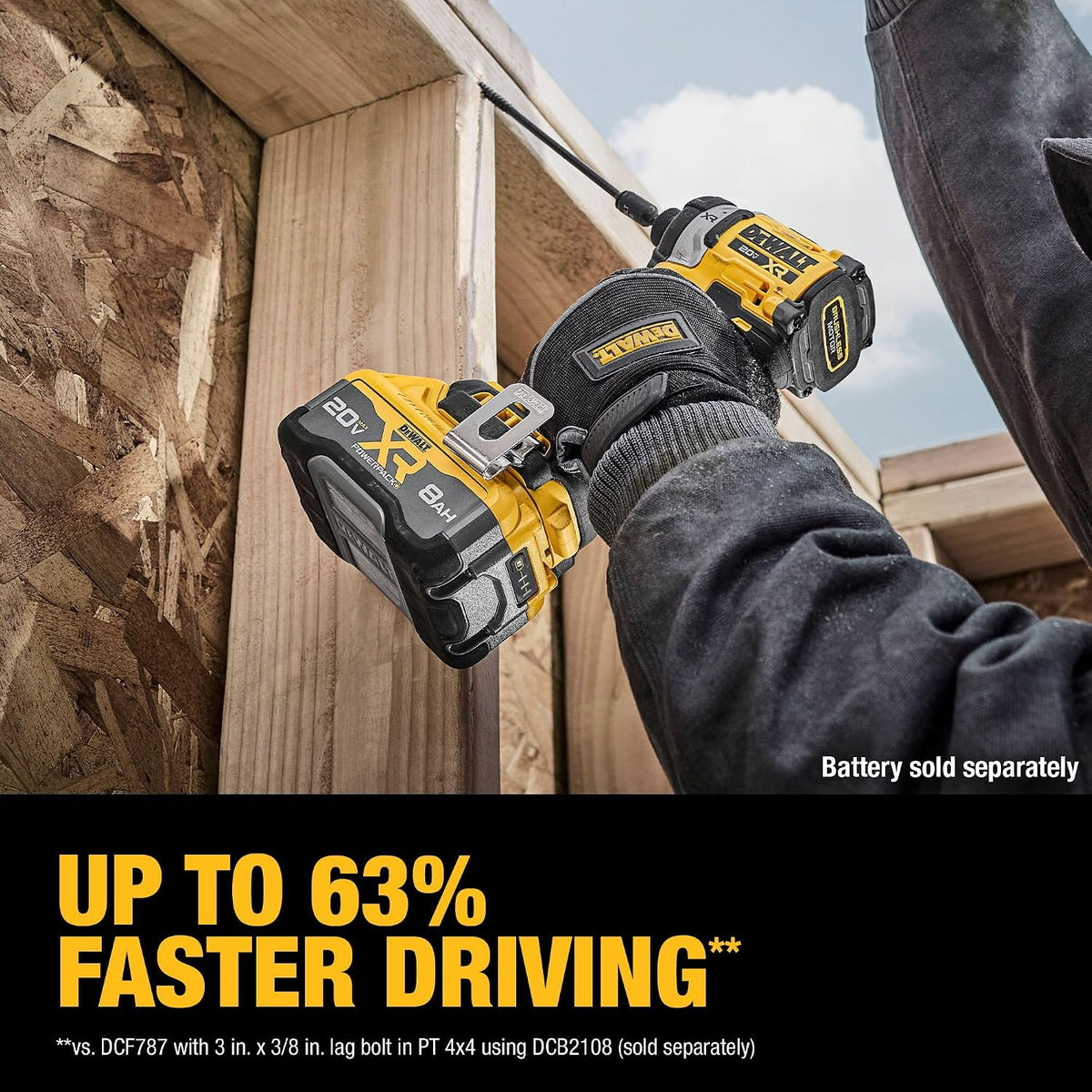 DEWALT Destornillador de impacto inalámbrico 20V MAX XR de 1\/4 pul...