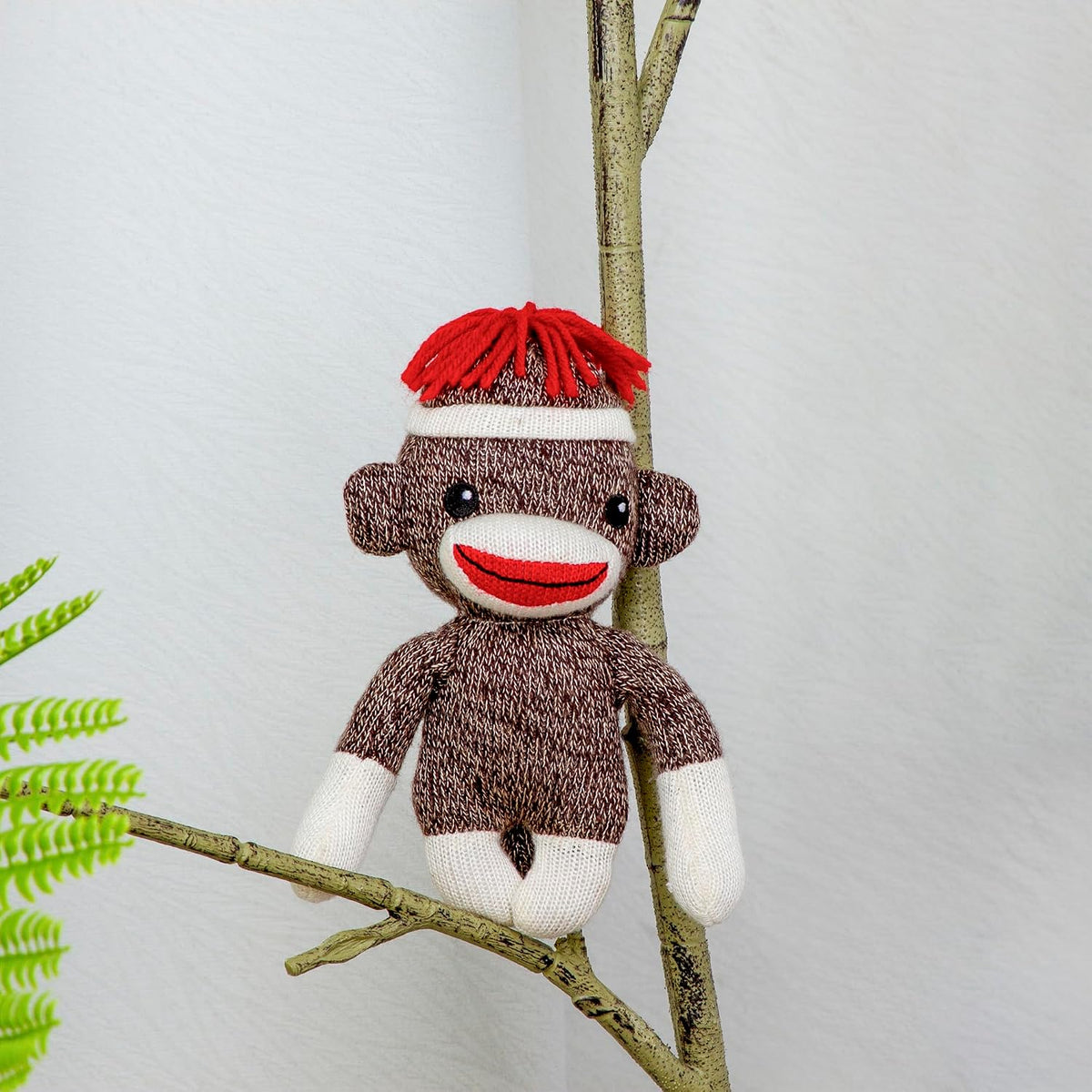 Plushland Adorable Mono de Calcetín, El Juguete de Animal de Peluch...