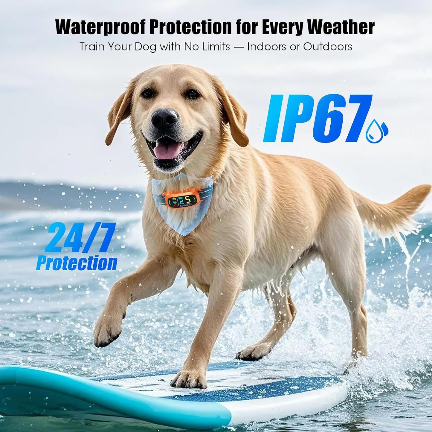 Oliry Smart AI Collar antiladridos para perros grandes, medianos y...