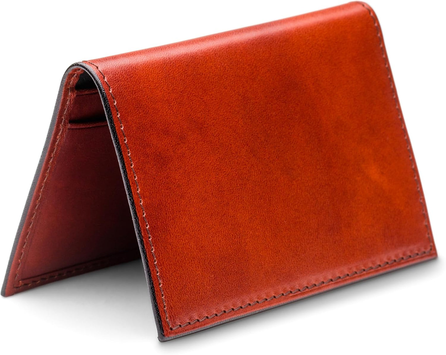 Bosca Italia Old Leather - Cartera minimalista con bolsillo frontal...