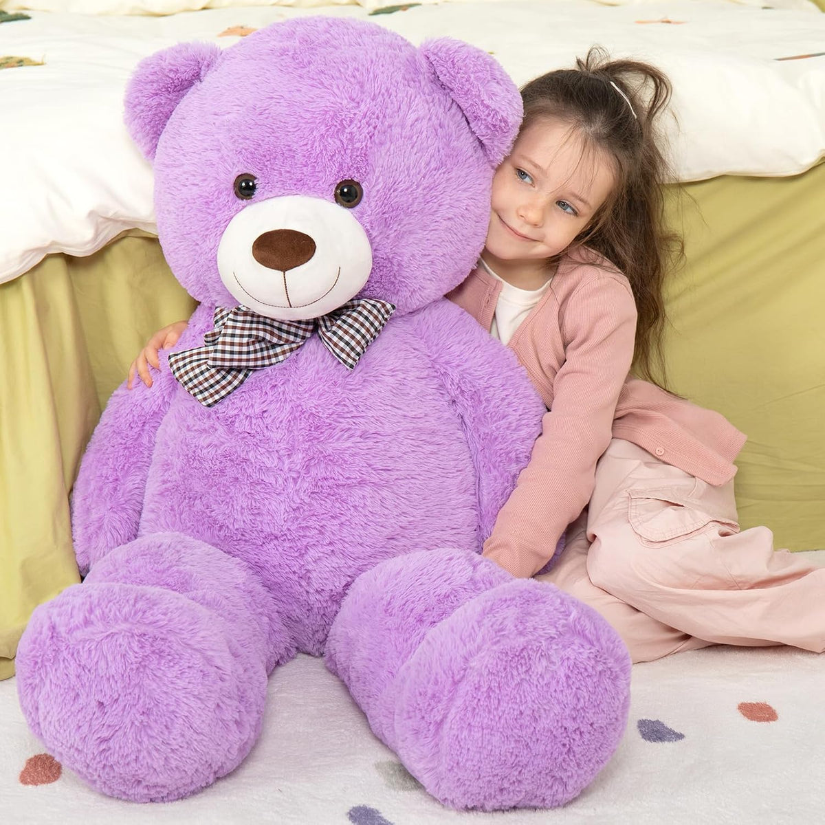 MaoGoLan Oso de Peluche Gigante de 4 Pies, Adorable y Tierno Gran O...