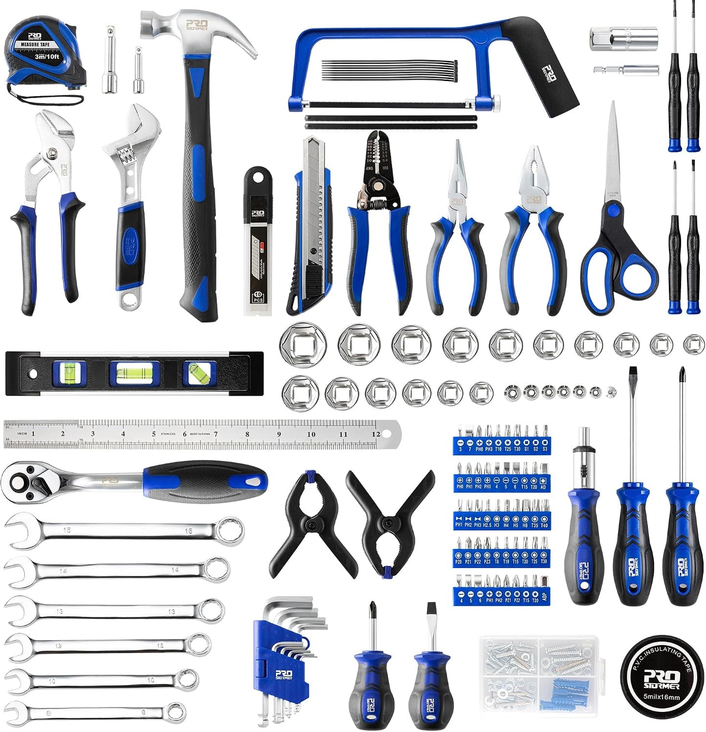 Prostormer Kit de herramientas de 259 piezas, juego de herramientas...
