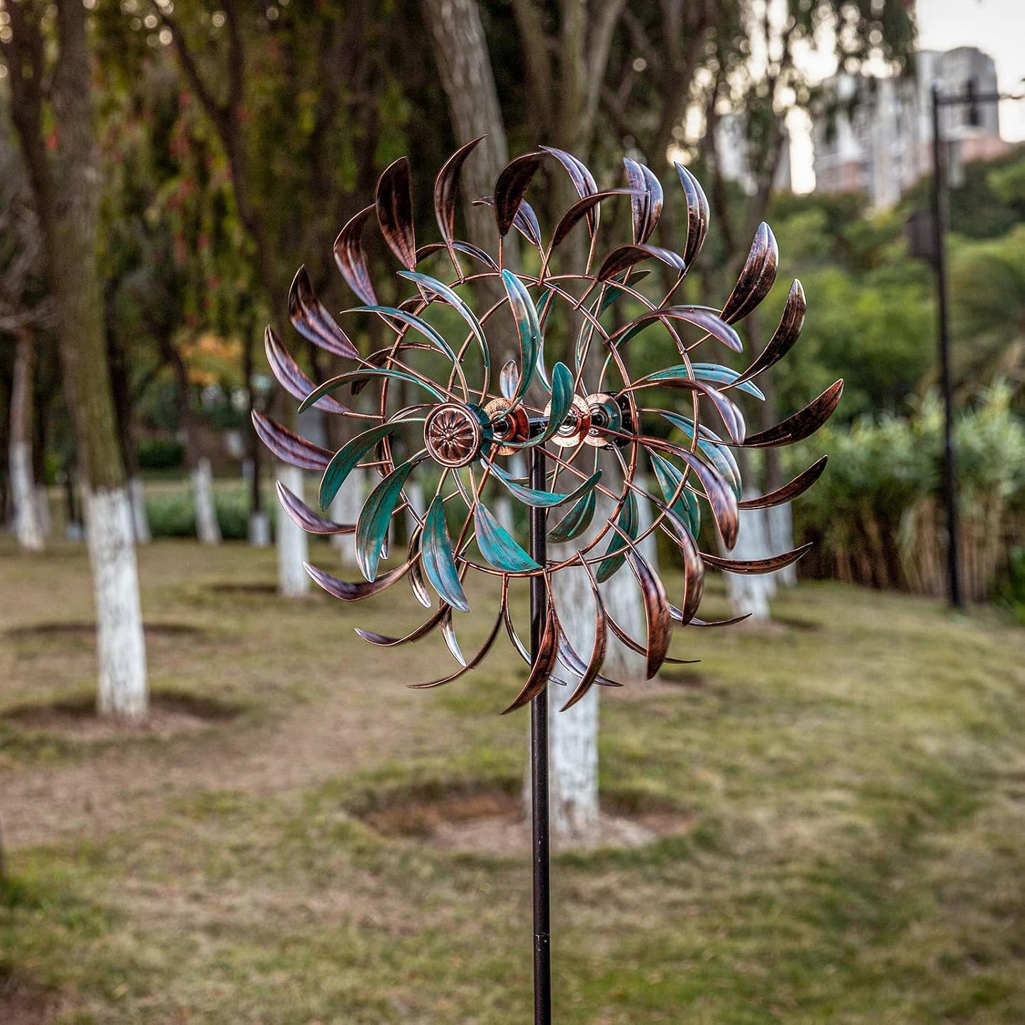 Stargarden Molinillos de viento al aire libre, esculturas de viento...