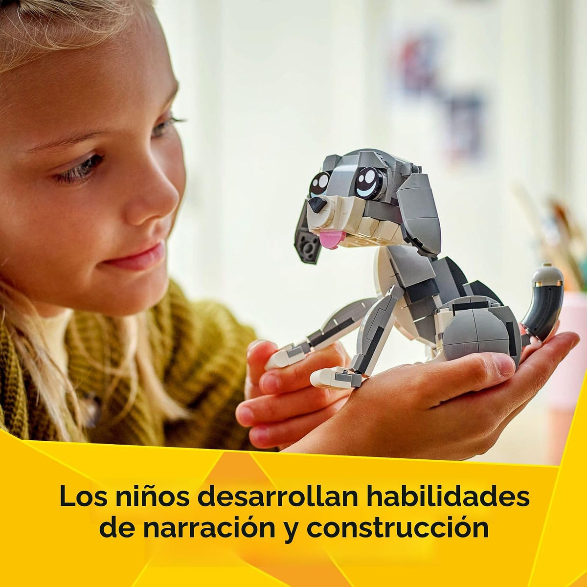 LEGO Creator 3 en 1 Juguete de Gato Juguetón - Juguete de Construcc...