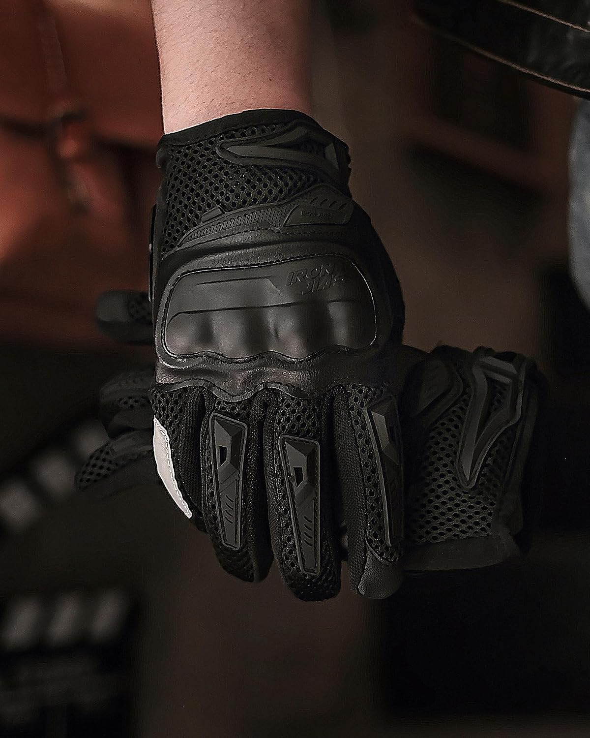 IRON JIA'S Guantes de motocicleta para hombres y mujeres - Guan...