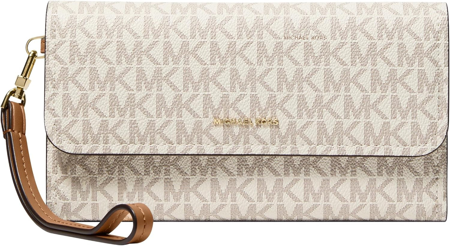 Michael Kors Jet Set - Pulsera con cremallera doble y solapa median...