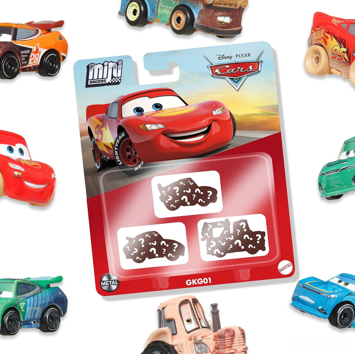 Disney Mattel - Cars - Minis 3 Pack Surtido Pixar