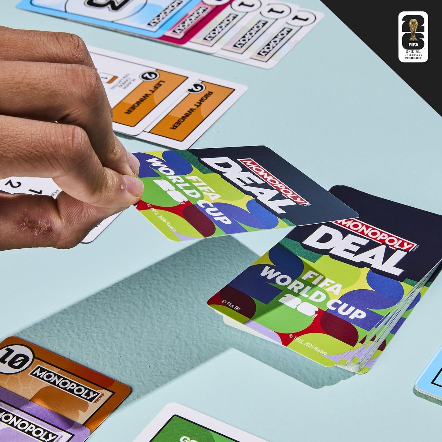 Monopoly Deal FIFA World Cup 2026 Edition - Juego de cartas de fútb...