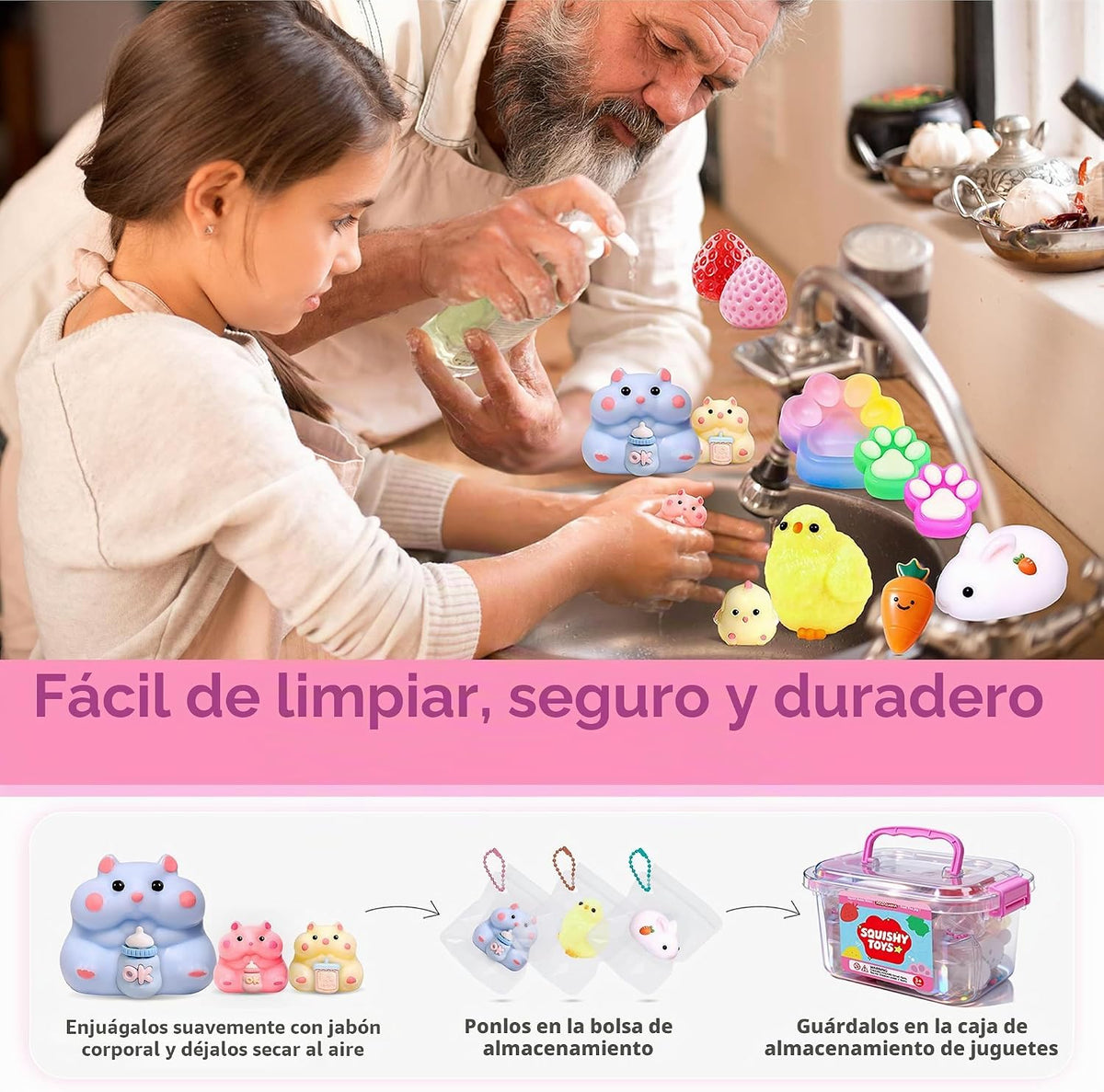 Paquete de 12 juguetes blandos Taba - Caja divertida blanda - Jugue...