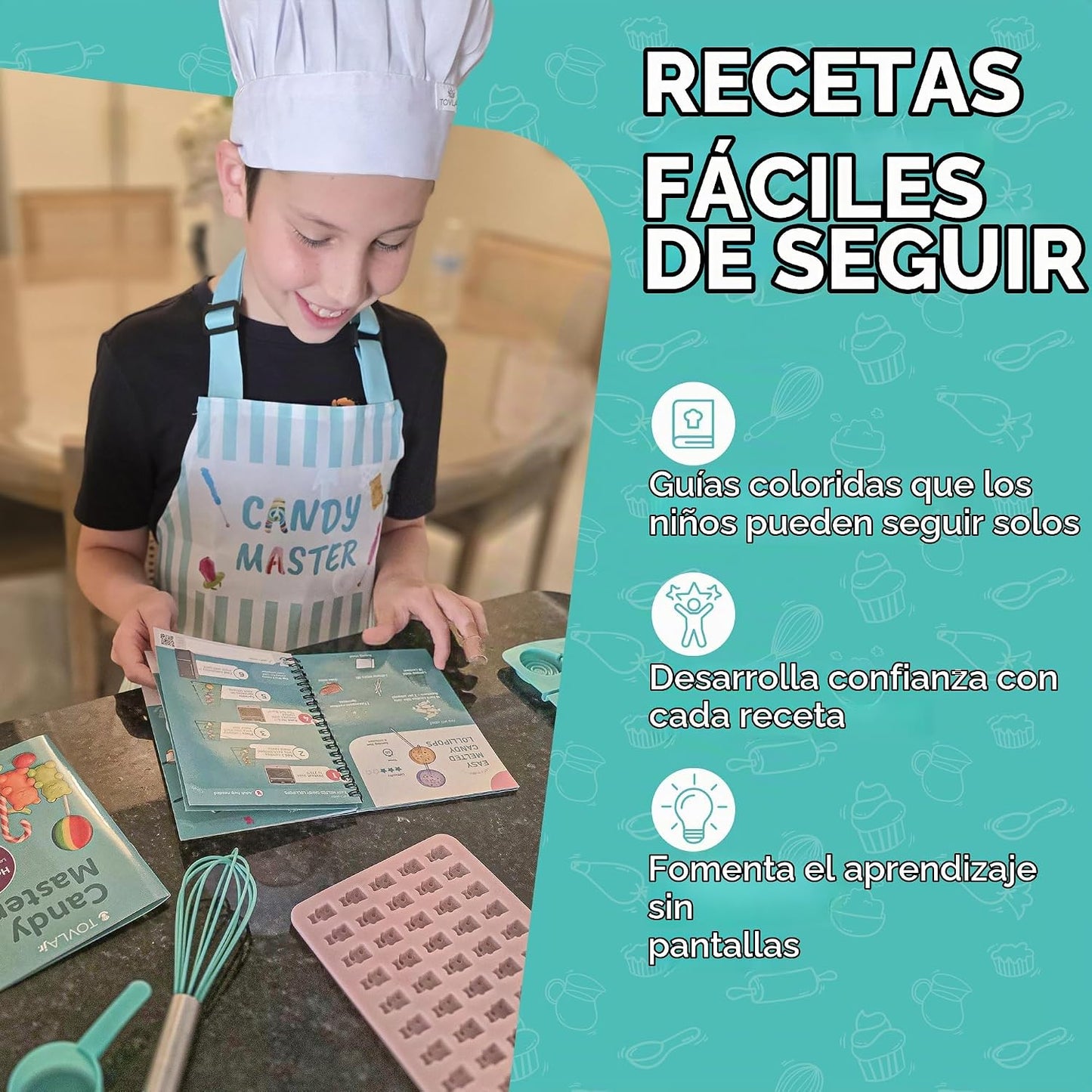 Tovla Jr Ultimate Real Candy Science Lab para niños | Kit de experi...