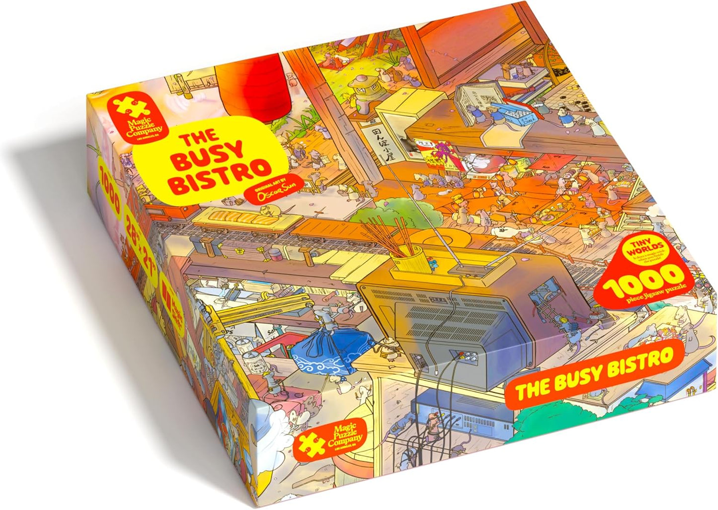 Magic Puzzles - Juego de 3 rompecabezas de la serie dos, The Busy B...