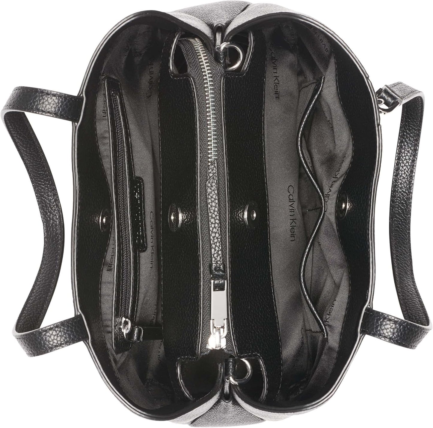 Calvin Klein Bolso Adeline con triple compartimento para mujer