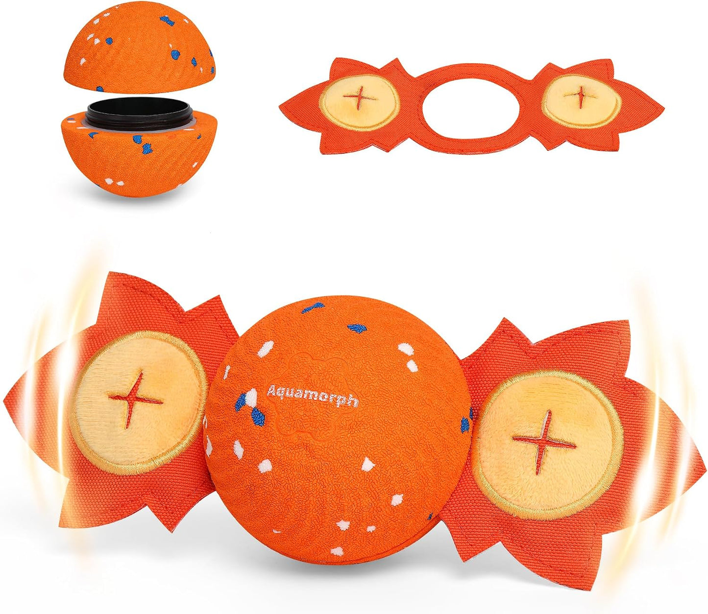 Juguete interactivo para perros con alas chirriantes para perros me...
