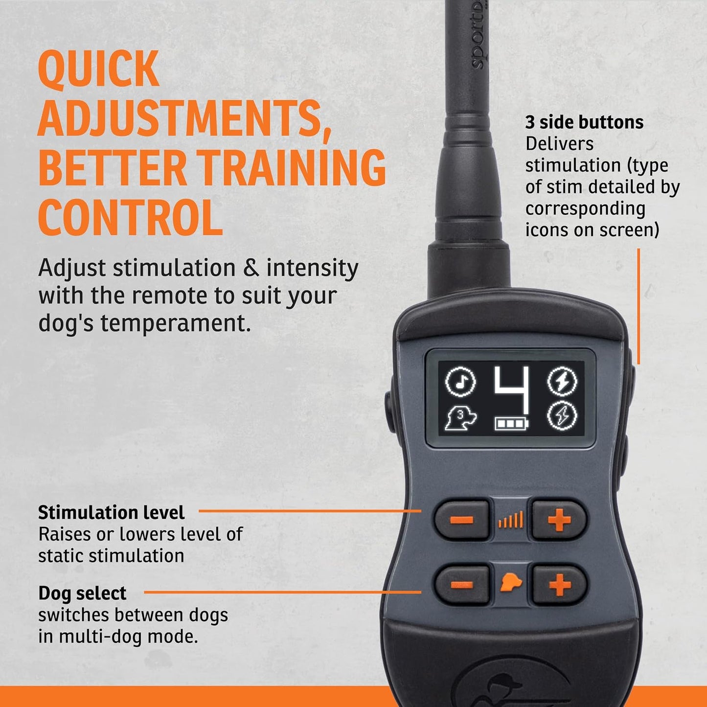 SportDOG SportTrainer - Entrenador remoto - Control fiable fuera de...