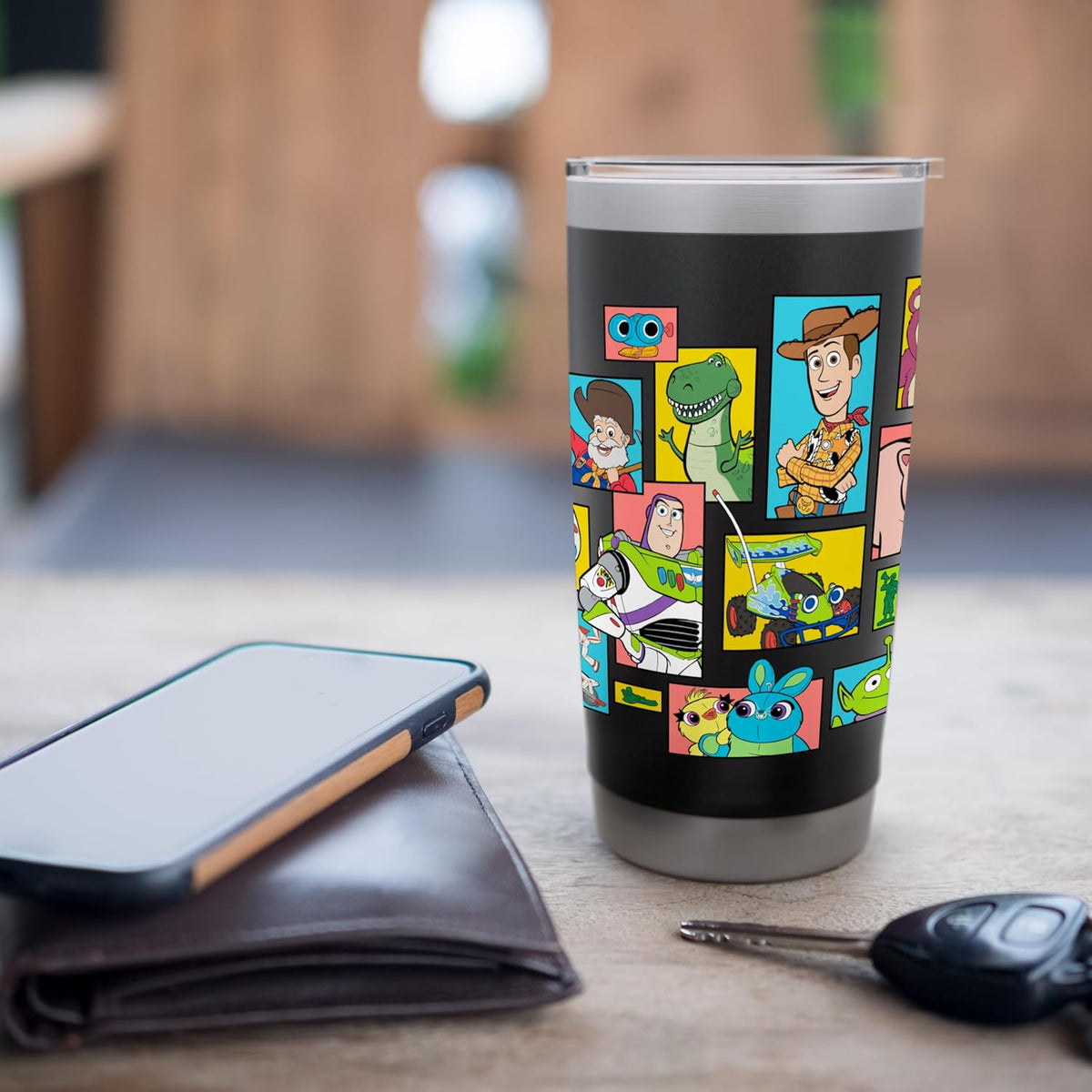 Disney and Pixar's Toy Story - Vaso aislado de acero inoxidable...