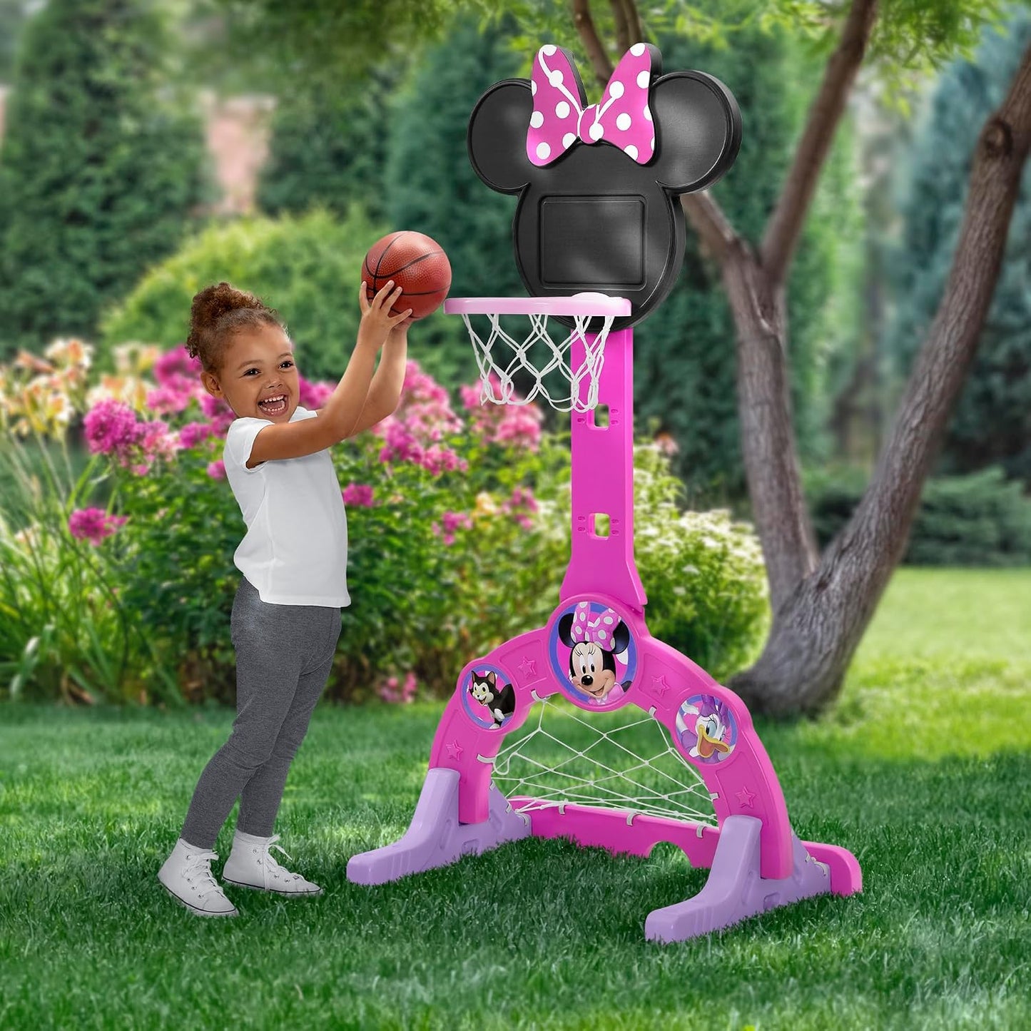 Delta Children Disney Minnie Mouse Centro Deportivo 4 en 1 \u2013 A...