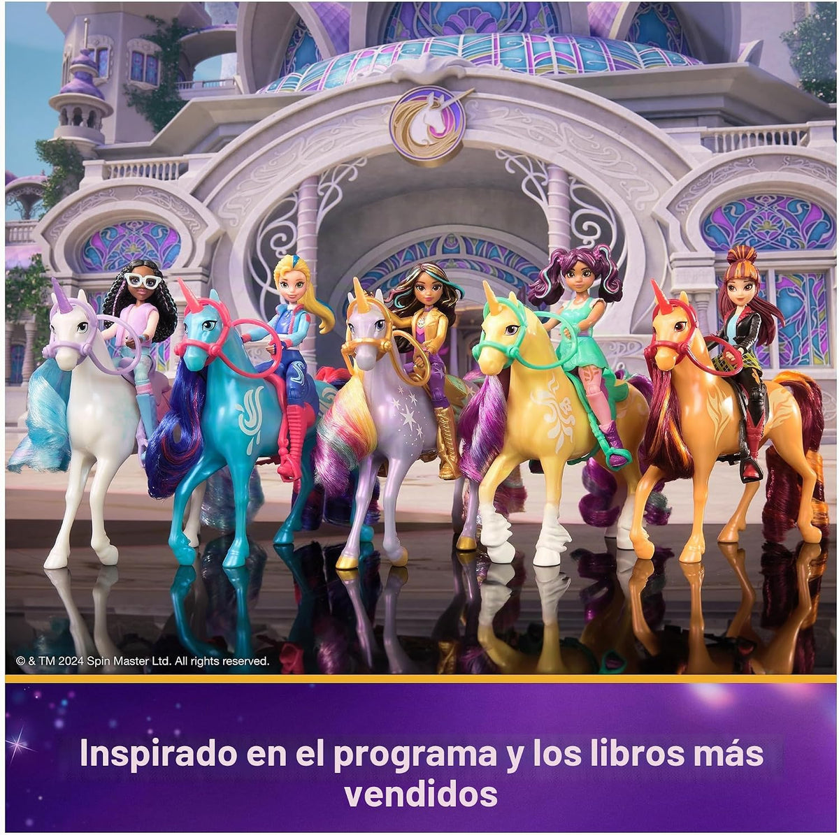 Unicorn Academy Ava &amp; Leaf, 2 accesorios, muñecas y juguetes de...