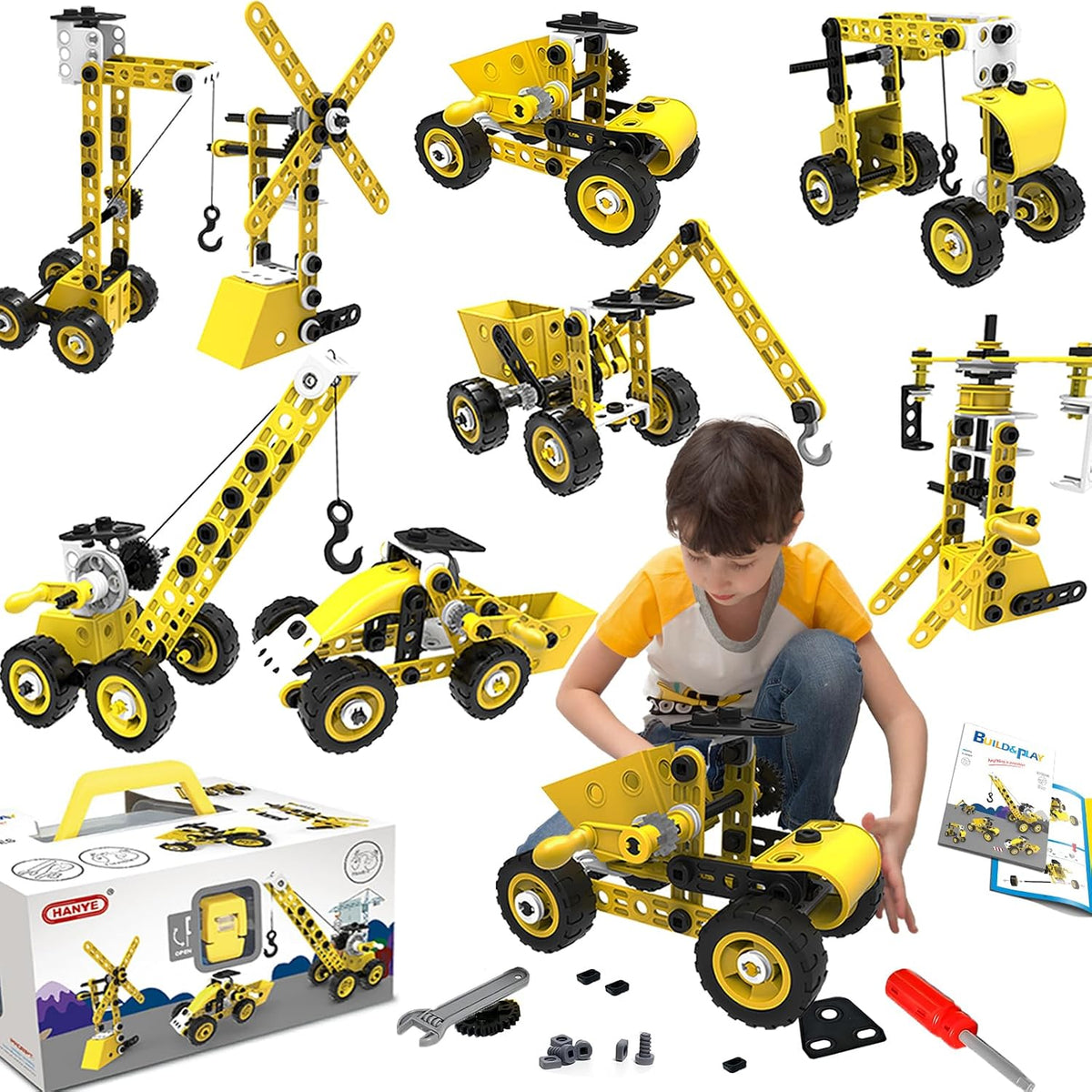 Choopheme 10 en 1 Juguetes STEM para niños de 5 6 7 8 9+ años, kit...