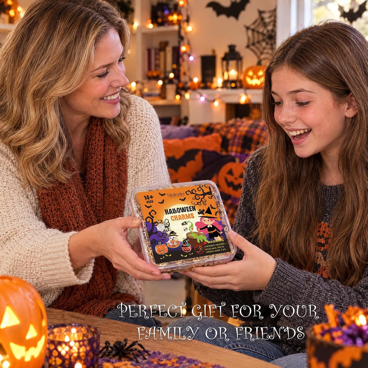 50 dijes de Halloween para hacer joyas, dijes de esmalte de metal |...