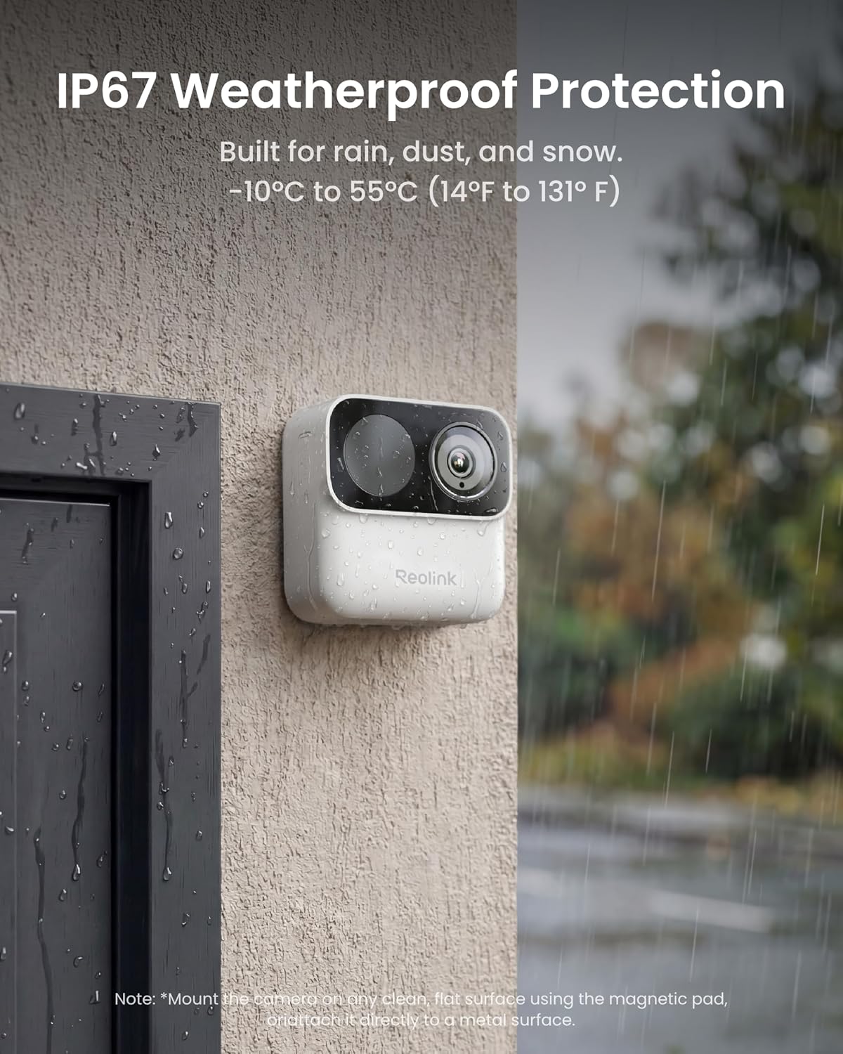 REOLINK Argus MagiCam Cámaras de seguridad inalámbricas para exteri...