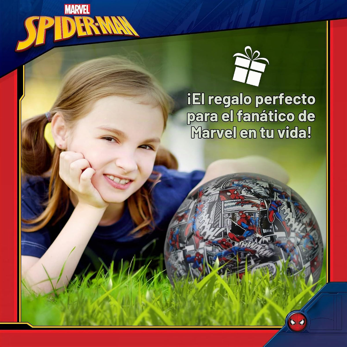 Capelli Sport Pelota de fútbol Marvel Spider-Man