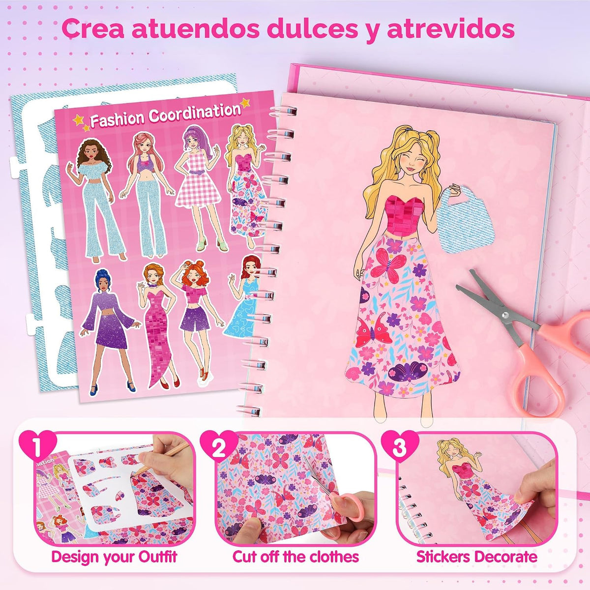 Mocoosy Kit de Manualidades de Maquillaje para Niñas de 6-8 Años, L...