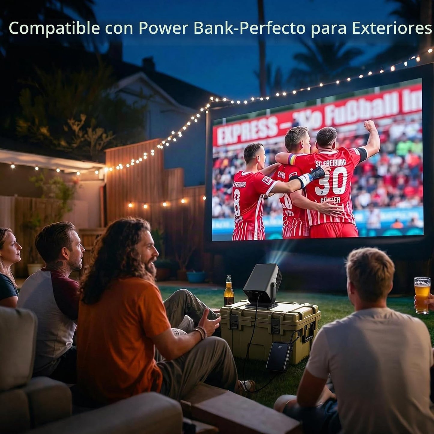 Proyector HP con Netflix, aplicaciones con licencia oficial, mini p...