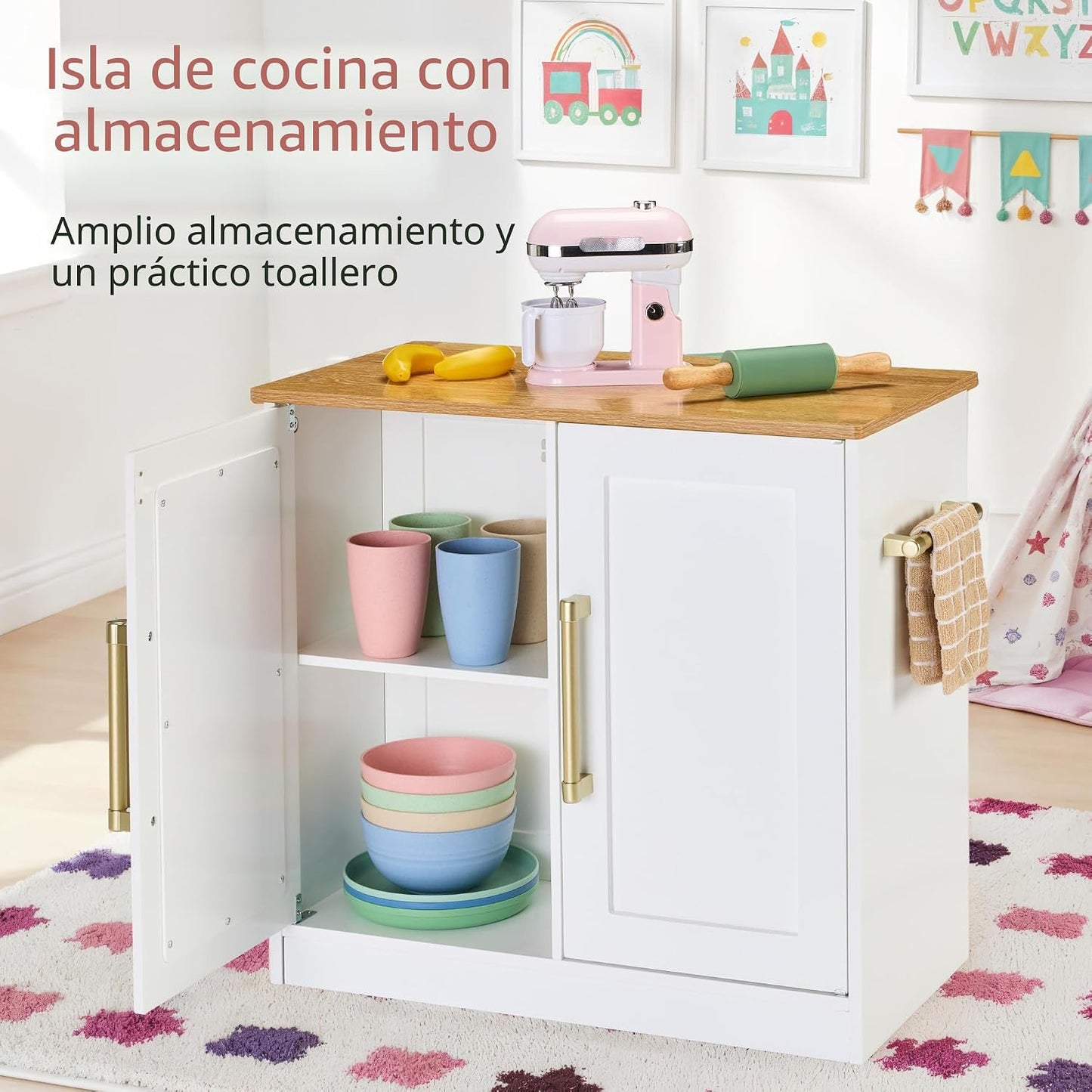 Best Choice Products - Juego de cocina de simulación para niños, ju...