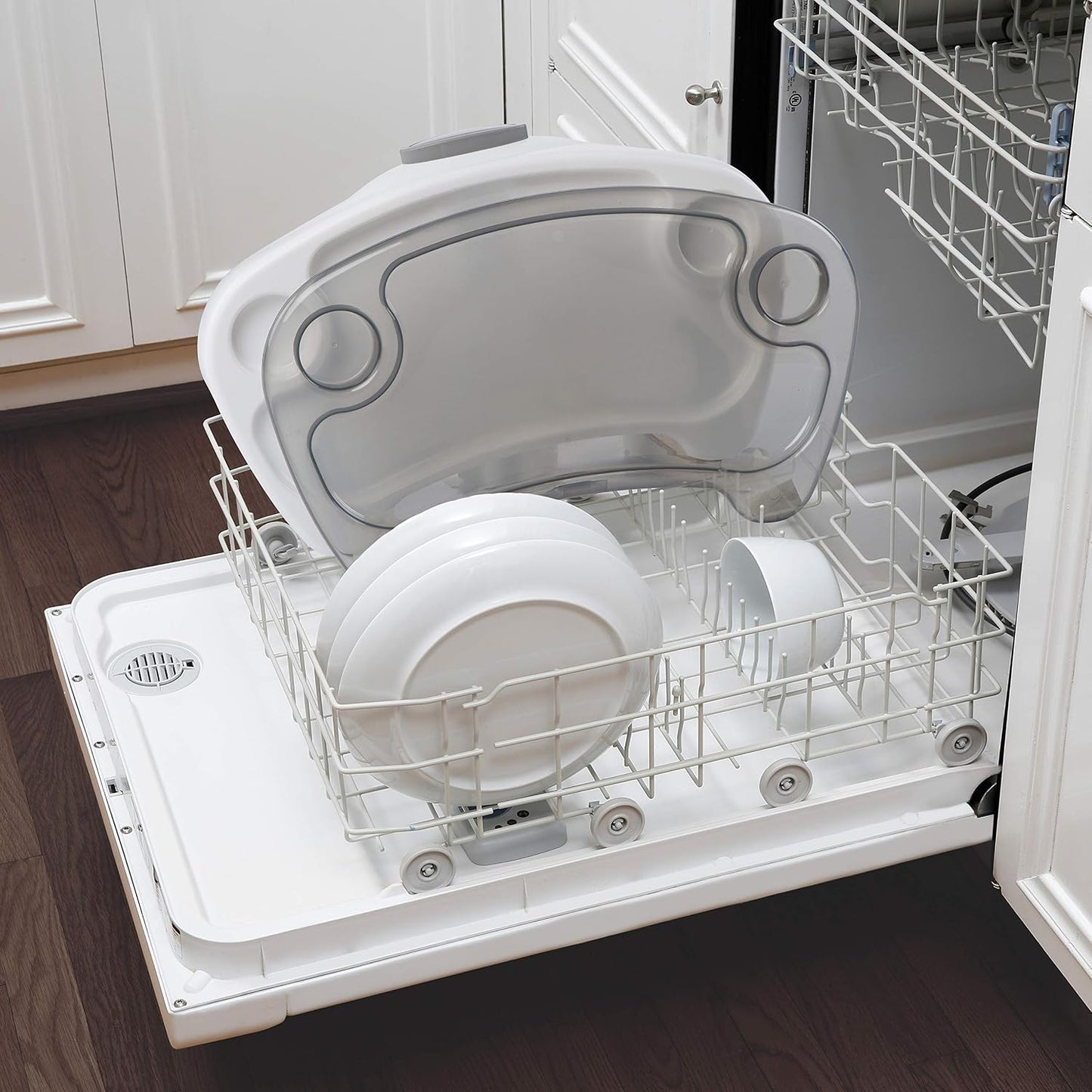 Ingenuity SmartClean Trio Elite - Silla alta convertible 3 en 1 par...