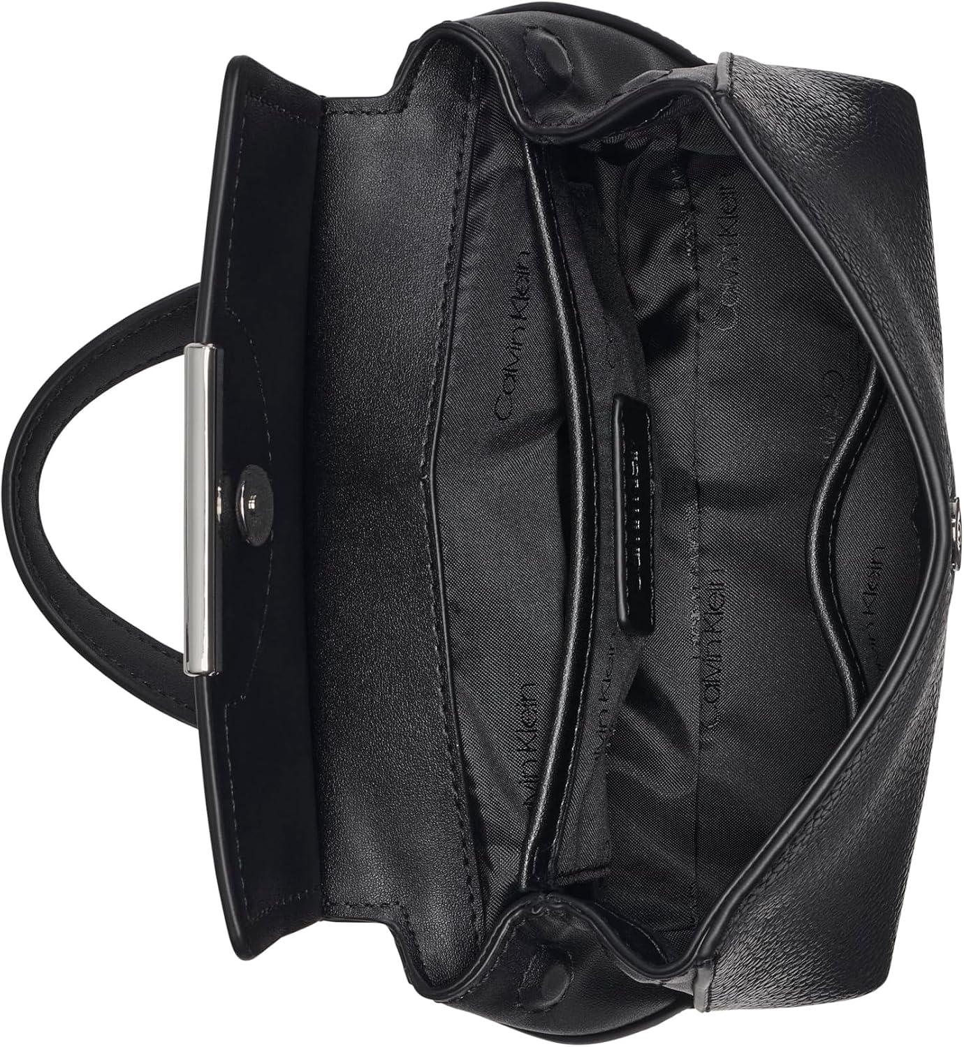 Calvin Klein Arabella Mini Bag Crossbody, negro\/plata, talla única