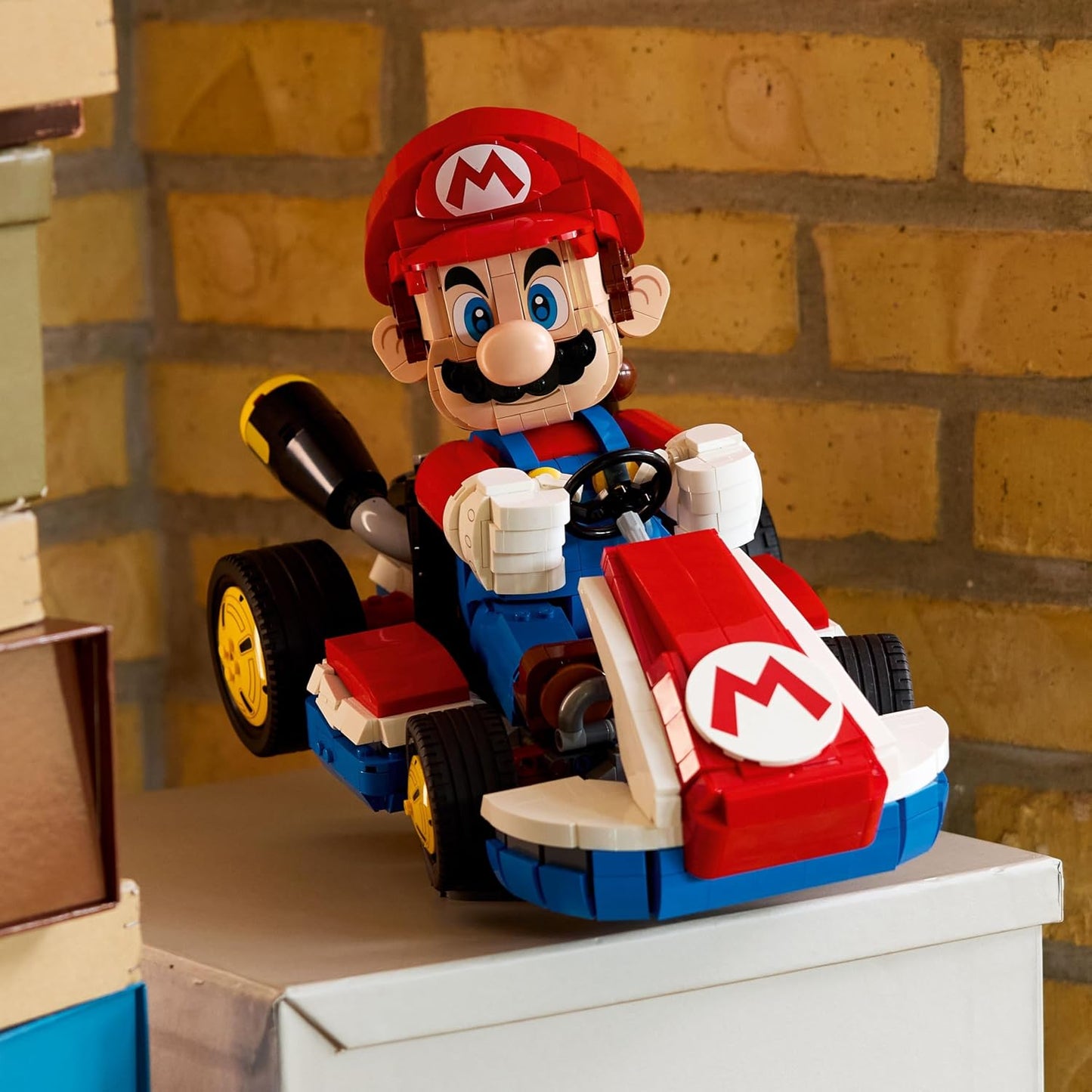 LEGO Super Mario: Mario Kart - Juego de construcción de Mario y kar...