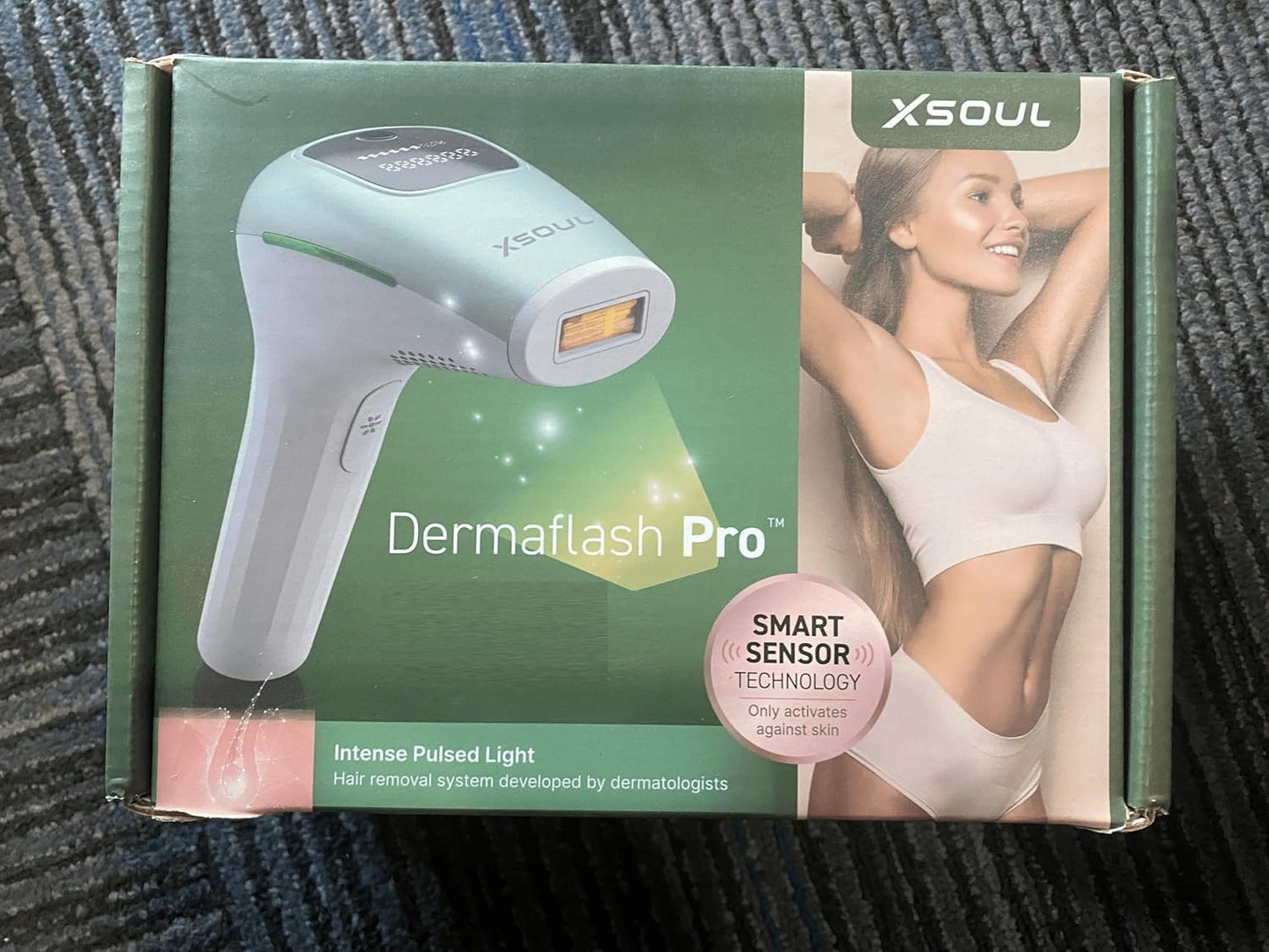 Xsoul Depilación láser IPL, removedor de vello sin dolor para mujer...