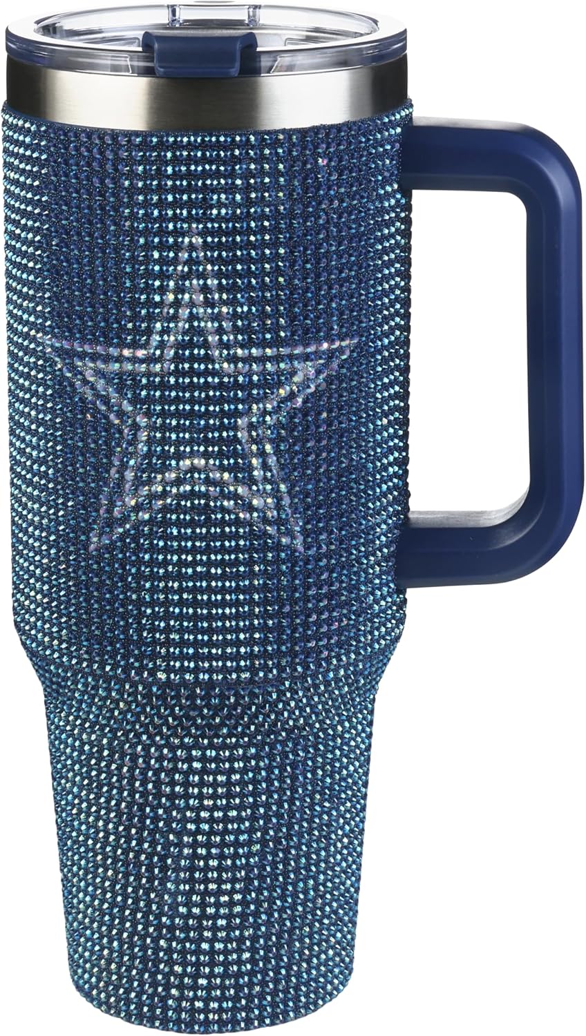 The Memory Company Tumbler con Licencia Oficial de 46 oz Rosa con B...
