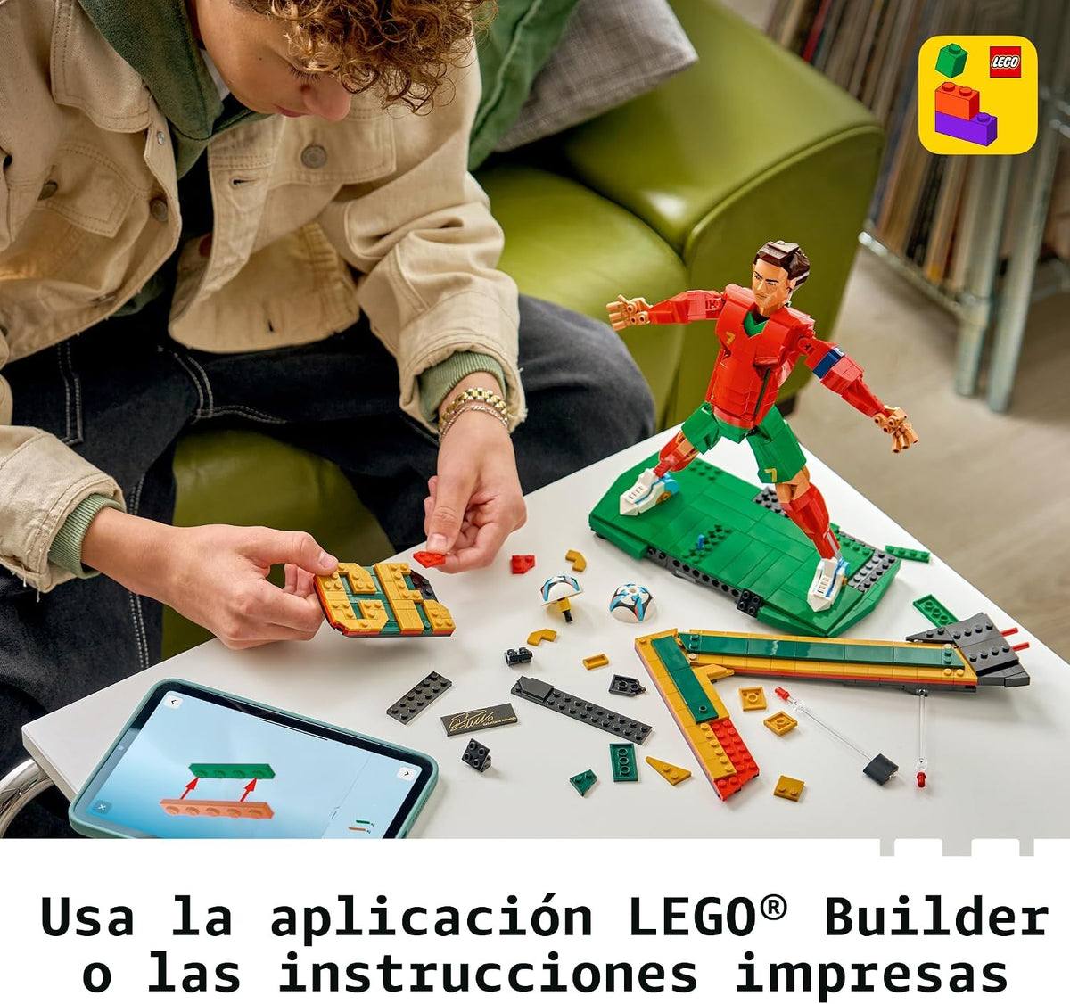 LEGO Editions Cristiano Ronaldo \u2013 Leyenda del fútbol \u2013 Ju...