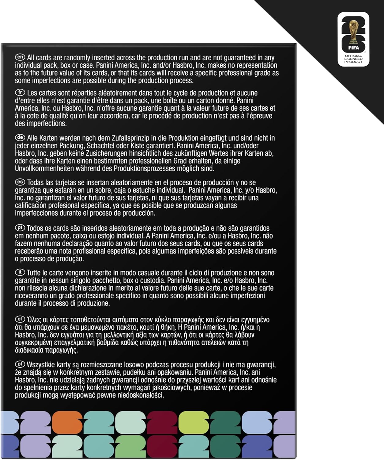 Monopoly Panini Prizm: Caja de cartas coleccionables de la Copa Mun...
