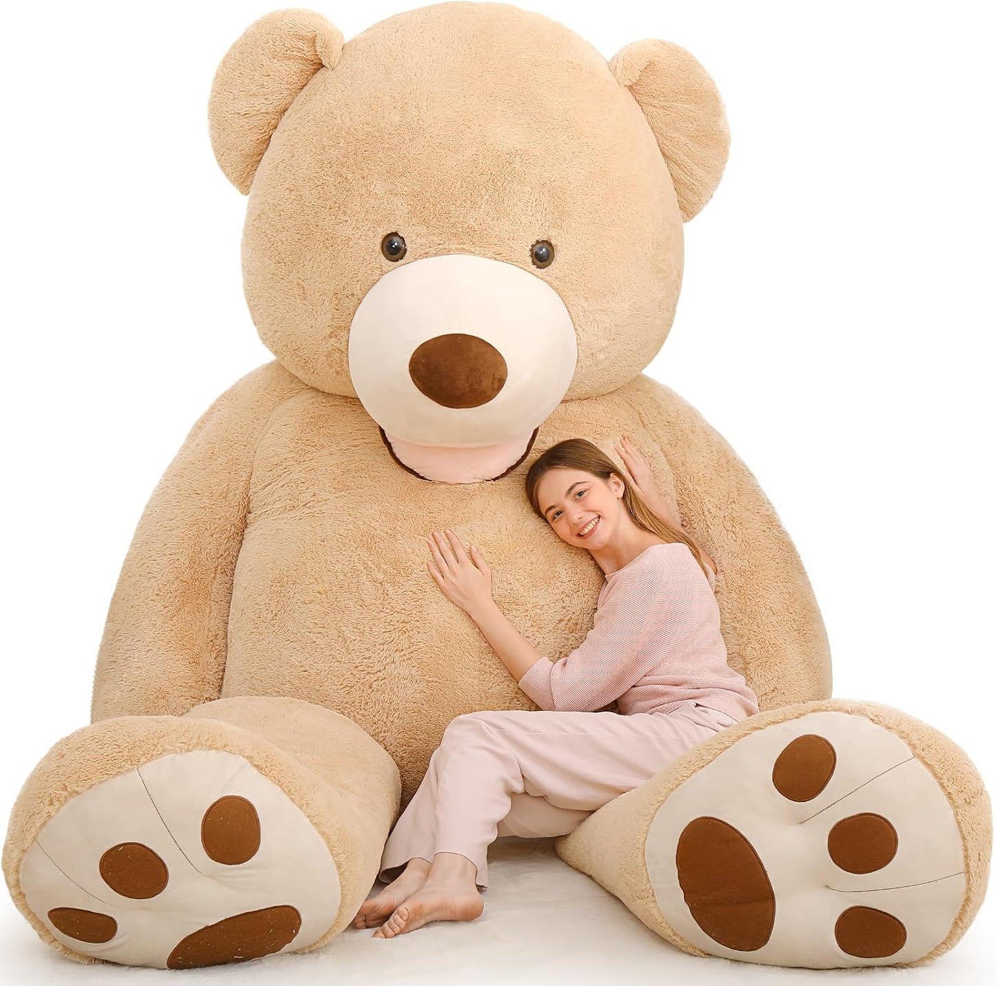 MaoGoLan Oso de Peluche Gigante Relleno, 10 Pies de Alto, Felpa de...