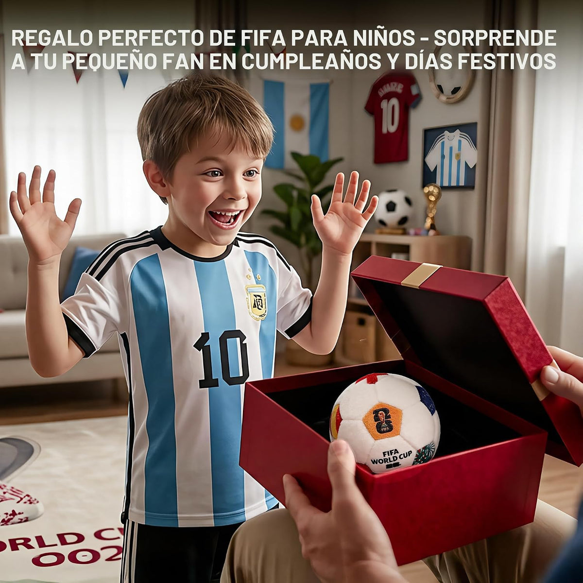 MESUCA - Pelota de fútbol de la Copa Mundial de la FIFA 2026, mini...
