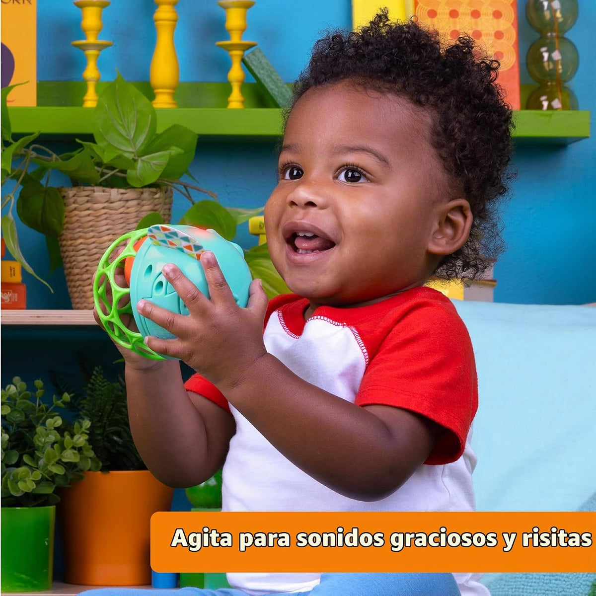 Bright Starts Giggle &amp; Rattle Gift Set - Juguetes musicales y s...