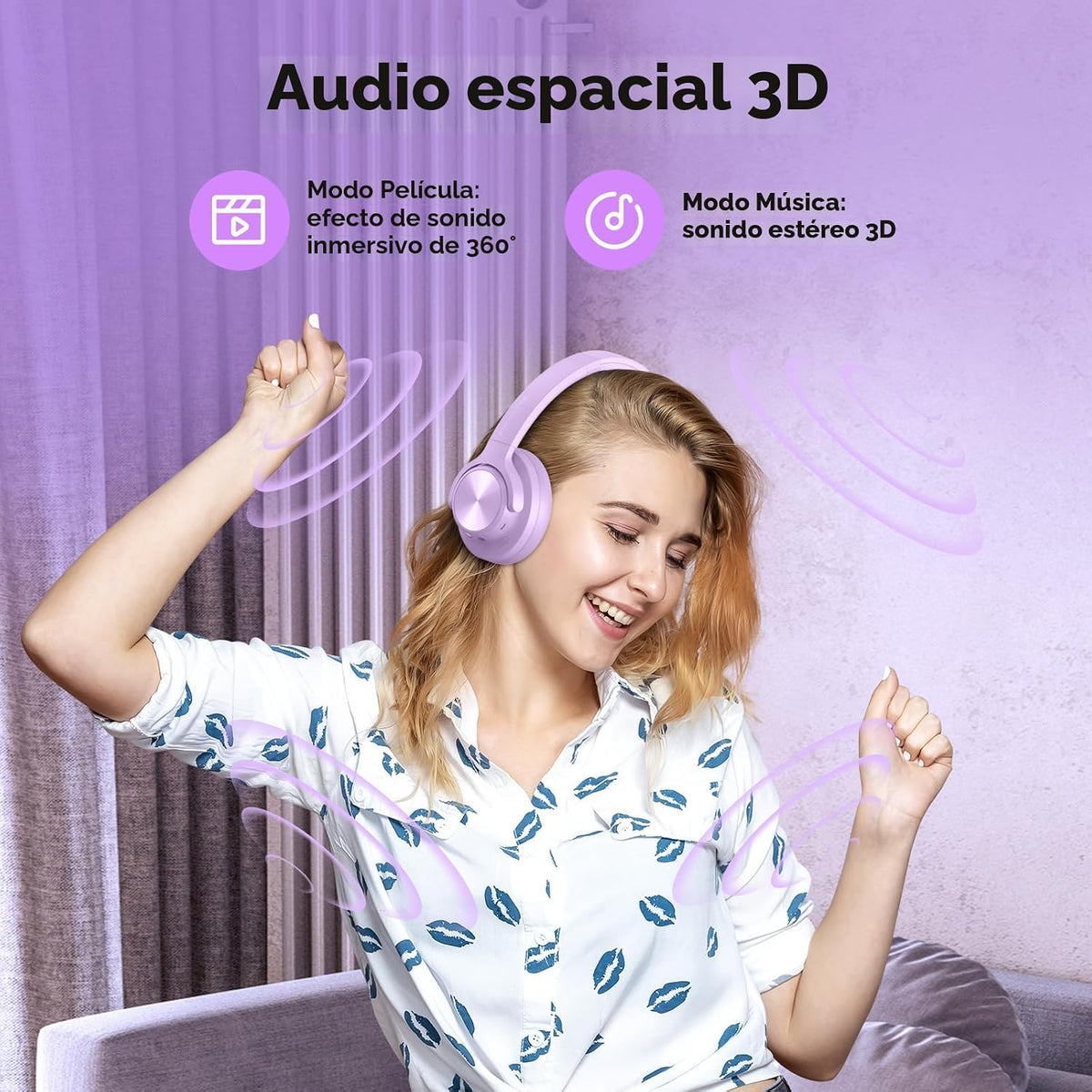 FIO MOTUS - Auriculares con cancelación de ruido: auriculares Bluet...