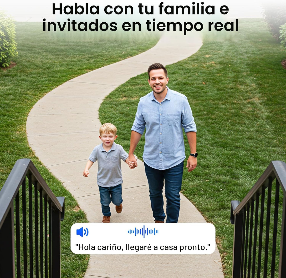 INFIYA Cámaras de Seguridad Inalámbricas para Exteriores - Con Ener...