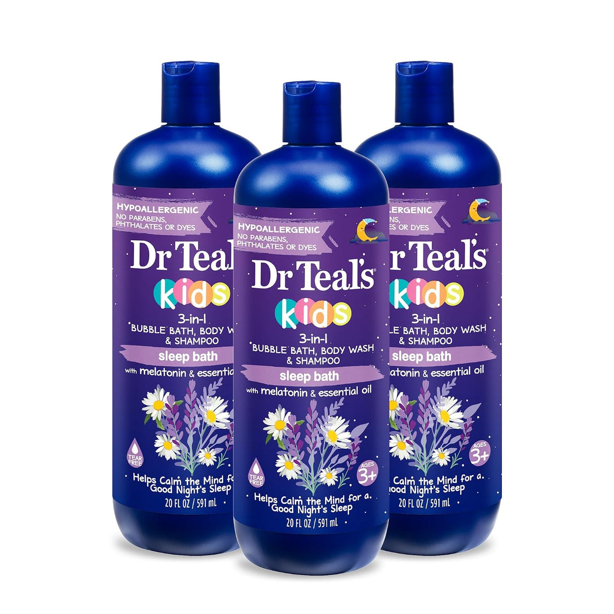 Dr Teal's - Aerosol para dormir con melatonina y mezcla de acei...