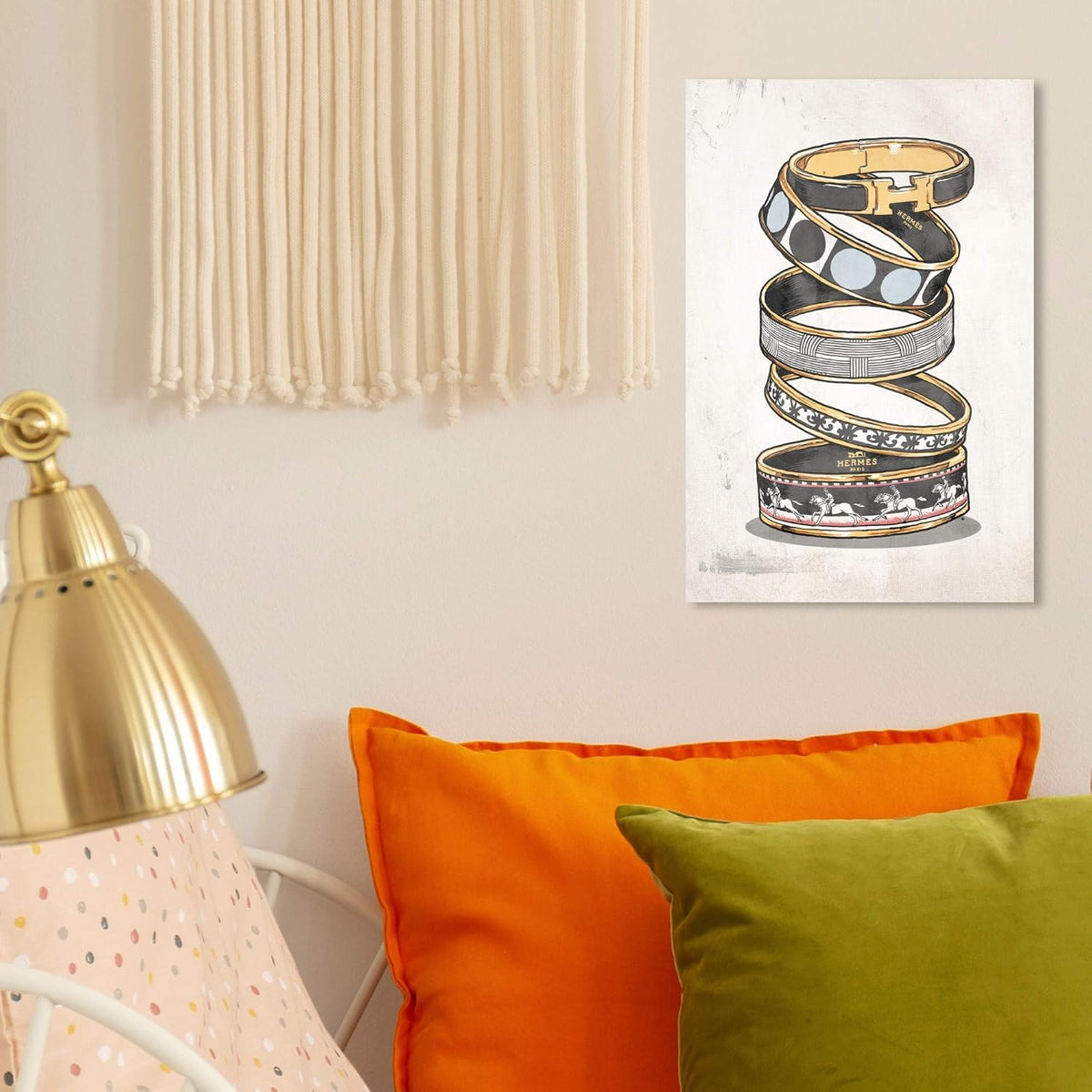 The Oliver Gal Artist Co. Lienzo decorativo para pared con texto en...
