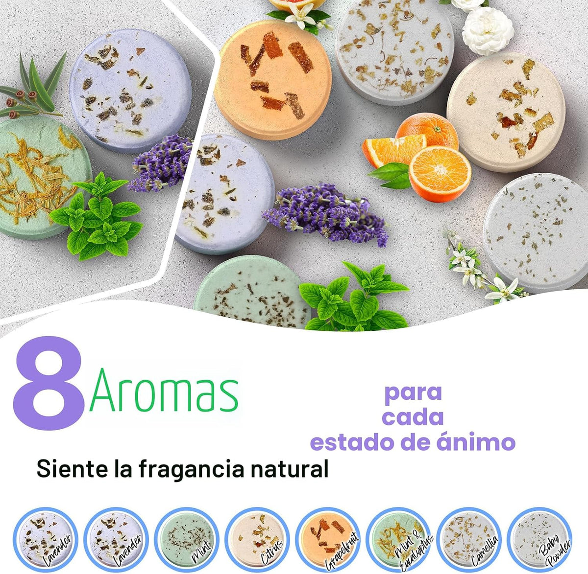 Vaporizadores de Ducha Aromaterapia Blriet, Relleno de Calcetas par...
