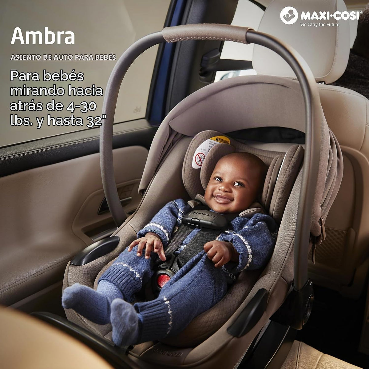 Maxi-Cosi Ambra - Asiento infantil para automóvil, caviar caspio
