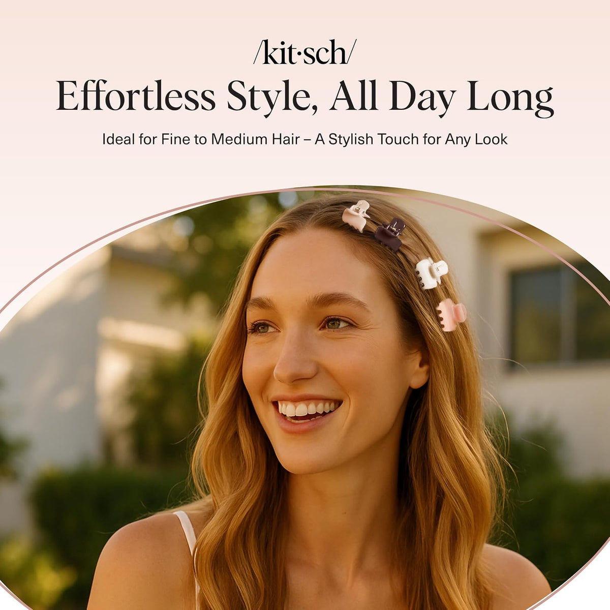 Kitsch Pinzas pequeñas para el cabello para mujeres y niñas \u2013...