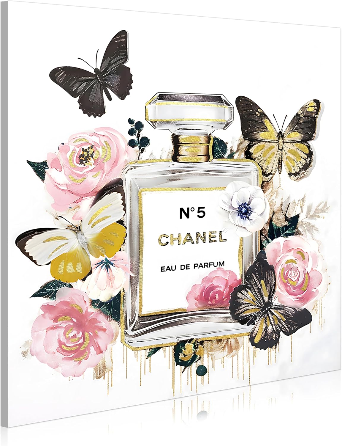 Dream Land Lienzo decorativo para pared con botella de perfume: ima...