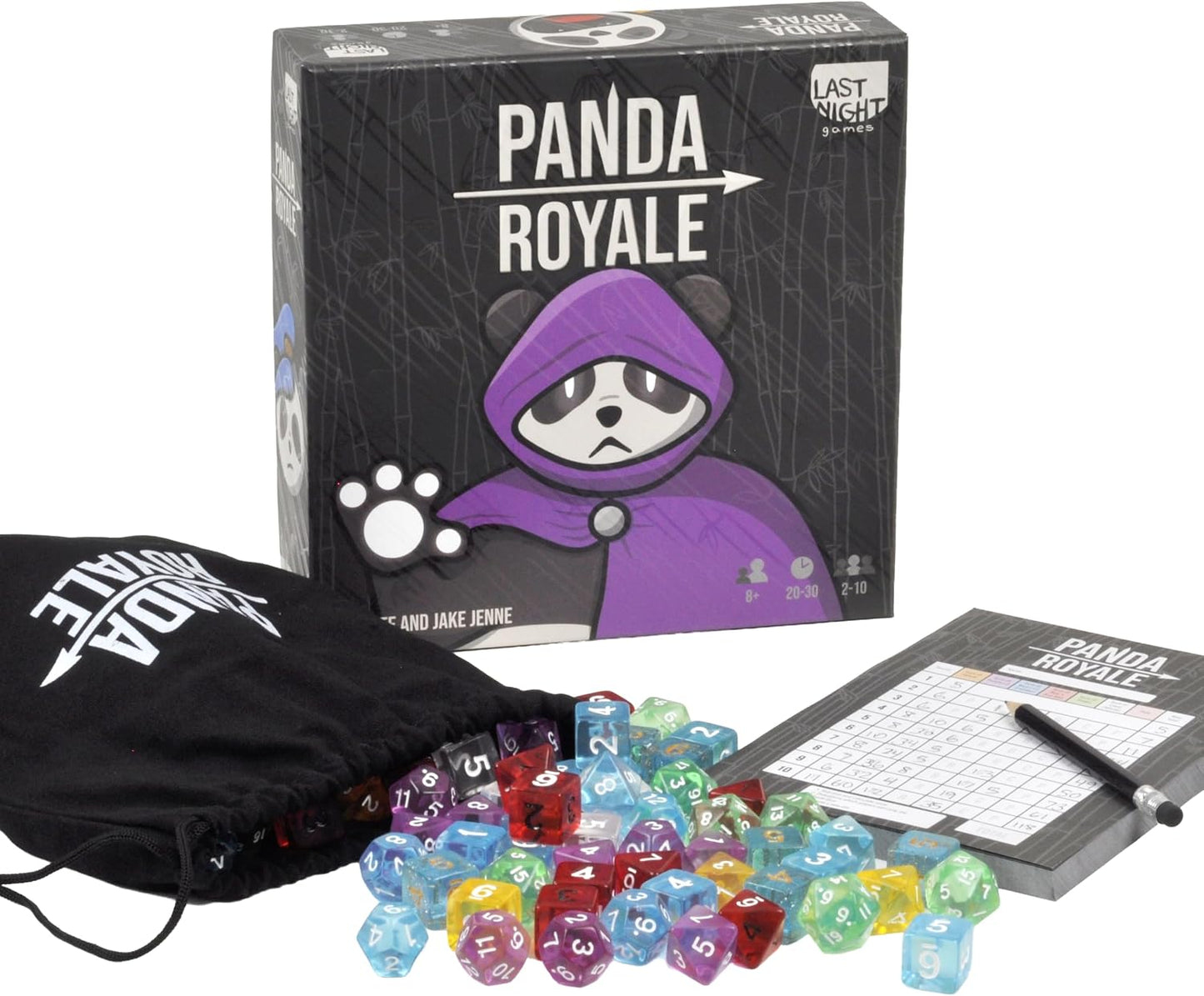 Panda Royale | Un juego de dados enérgico para 10 jugadores | Ideal...