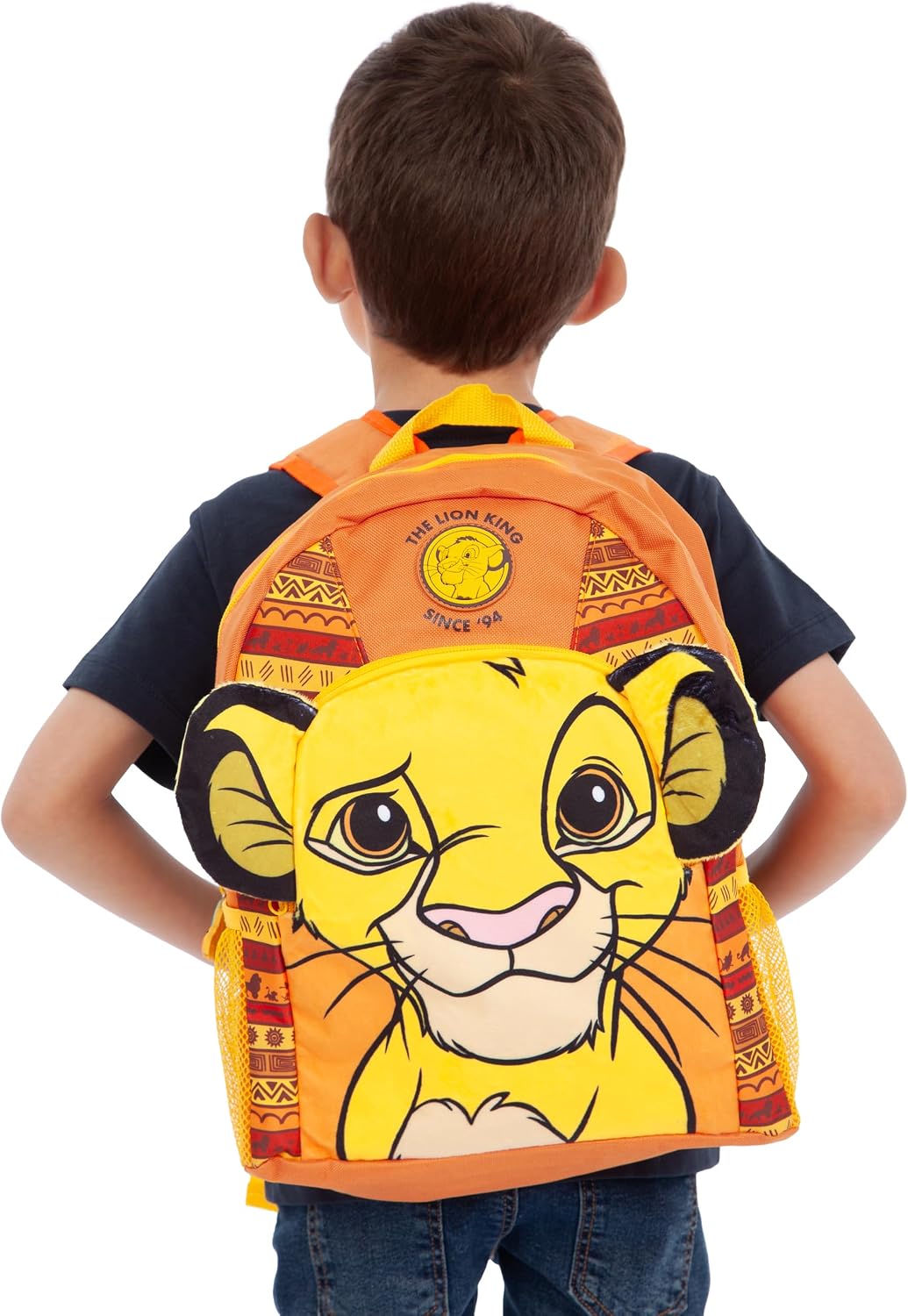 Mochila Disney Rey León | Mochila Simba | Talla única Amarillo